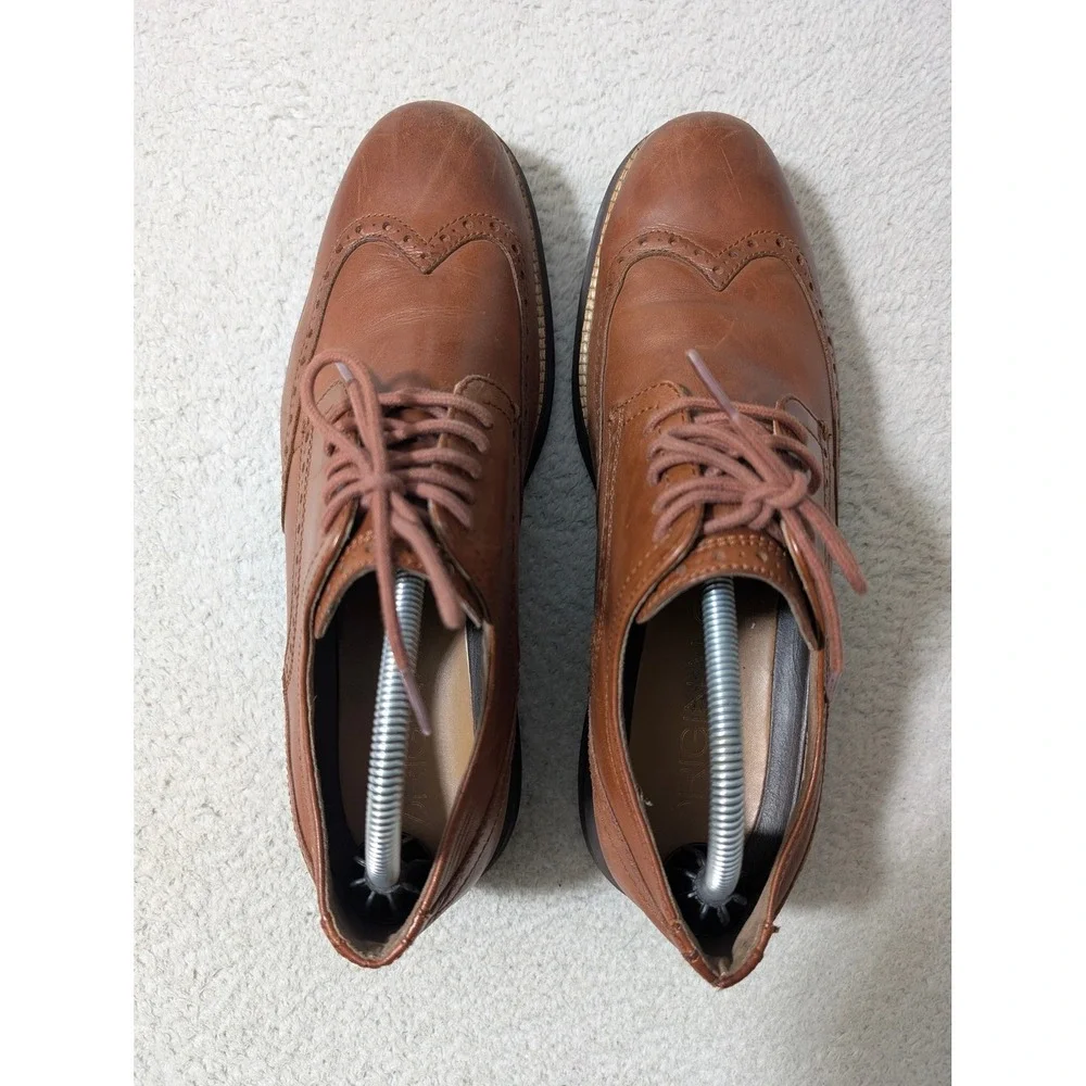 Cole Haan OriginalGrand Oxfords Mens 9.5‎ Brown Leather Wingtip C26472